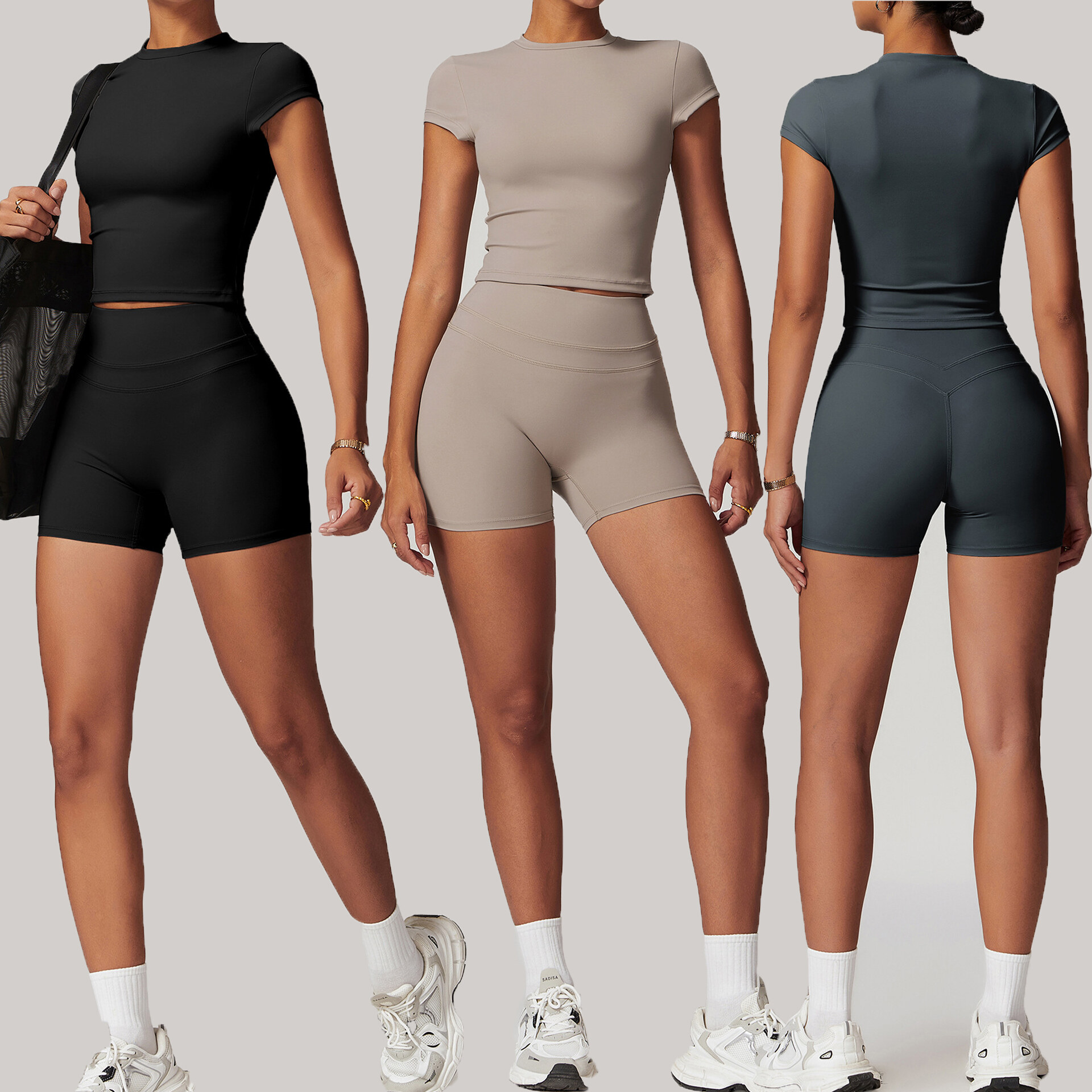 Yoga wear manufacturer 24 yoga wear factory with pattern and sample development